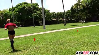 i love nice ass girls football team fuckin'