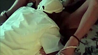 Smash that European pussy with big black cock in threesome!