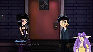 danny phantom gets a goth handjob in amity park redux part 18, so intense