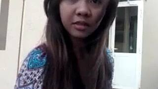 an indian couple shares intimate moments in their home