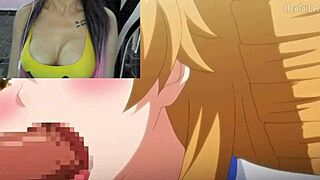 Kyouka fucks old men for money as prostitute in hentai energy cap 1