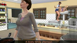 Hey, wanna see me bang my stepdaughter in the kitchen right by my wife?