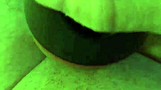 first cum inside my new toy on the sofa