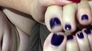 Marcy Diamond tries her first footjob