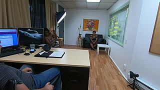 Hey, catch Susanna Jewel killing it in her first casting interview! So cool! 😎