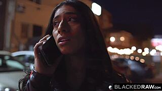 Curvy brunette Violet TAKES ON biggest BBC ever!