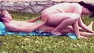 Mature woman with big ass and tits engages in hardcore dating scene