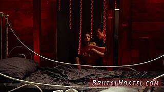 tiny girl jade jantzen endures rough domination in hardcore bdsm sex.