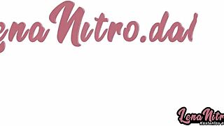 latina milf gets huge cum load on big tits after hot banging