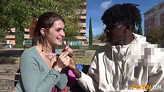 malafalda, ready for the black cock challenge? she loves her first interracial fun