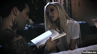 Blonde Petite 18+ Stepsister Teen 18+ Banged by Stepbrother