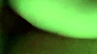 Amateur couple in doggystyle position