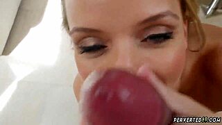 Jane Doux's Nylon Footjob and Nudist Mom Scene at Home