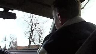 Blonde whore endures hardcore anal threesome with german group assfucking