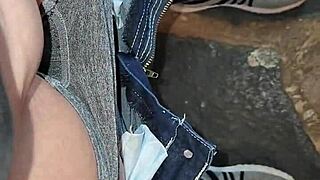 I love when he cums in my panties and pulls them up tight