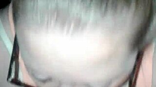 Amateur wife gives detailed blowjob in homemade setting, sucking cock passionately