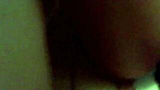 asian girlfriend rides her boyfriend's cock passionately