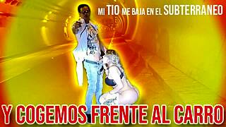 My uncle takes me to the subway and fucks me in front of the cars?