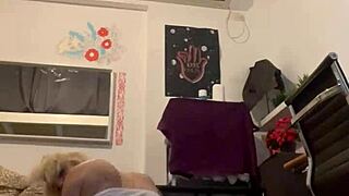 amazing alina with her blonde hair and tattoos captivates everyone with her charm