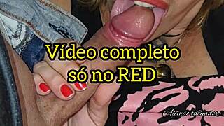 Blonde milf gets facial during intense tattoo session