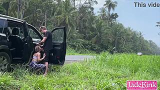 what would ya do if ya caught us bangin’ by the highway?