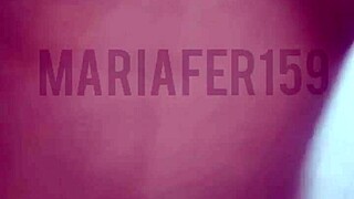 latina milf indulges in solo pleasure in friend's bathroom