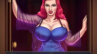 Horny Redhead Stepmom Milf Cougar With Huge Tits Wants Big Young 18+ Cock In Wet Pussy! Summertime Saga Part 34!