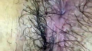 Dominican babe licks ass and pussy in interracial fun