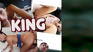 dateslam sexting left her blonde pussy soaking wet for hardcore blowjob and cumshot