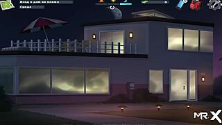 summertimesaga babe dives deep in anime hentai throat action