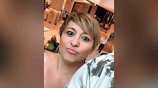 Wife And Husband Find Friend For Fun In Shopping Mall