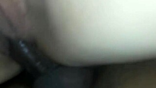 Delicia moans as she cums during her shaved massage