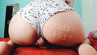 Is Safada Rachell Miranda Teasing Her Pussy Solo Until She Cums?