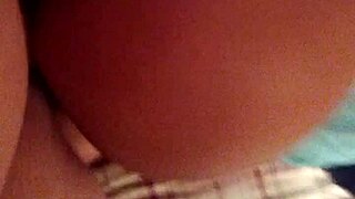 in this homemade video, a phat ass gets bent over and fucked hard in doggystyle
