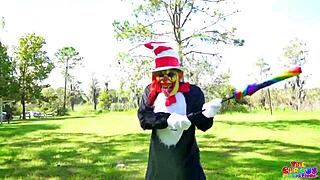 cat and the hat threesome fun