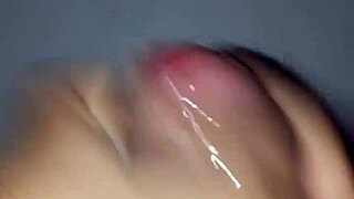 I love masturbating as a gay guy, watching the cum fly out. Oops!