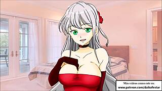 Clean That Cum Off Her Boobs Now!