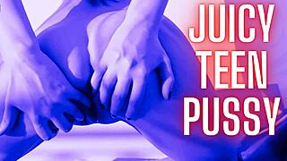 lisa takami plays with her tight pussy