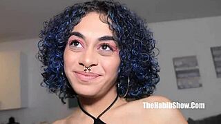 Look at that Latina's ass jiggle on Jay Bangher's big black cock!