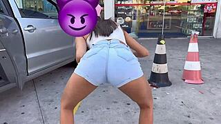 i met a cute guy at the gas station and fucked him in the bathroom without condom then went to the motel