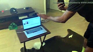 Check out Lil D getting a blowjob from Genevieve Sin on webcam