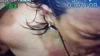 Raunchy Rita's face used like a toilet