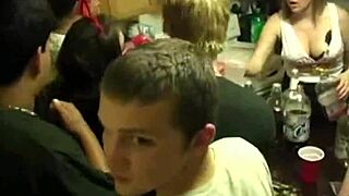 College Slut Banged Hard in Frat House