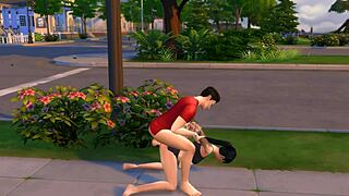 sims 4 teen 18+ hot girl fuck with condom