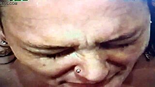 Raunchy Rita's face used like a toilet