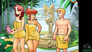 Space Rescue Ep 20 - Nailing Chubby Hottie in Spa Sauna.
