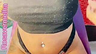 Petite teen teases boss with anal until he cums