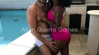 i met the mma fighter allan guerra gomes