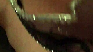 my wife getting a facial mask on