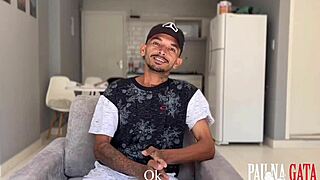 Novice fucks brunette hard, making her moan with oral and ass action